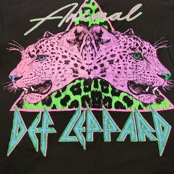 Def Leppard SM "Animal" Album Graphic Tee - Picture 4 of 10